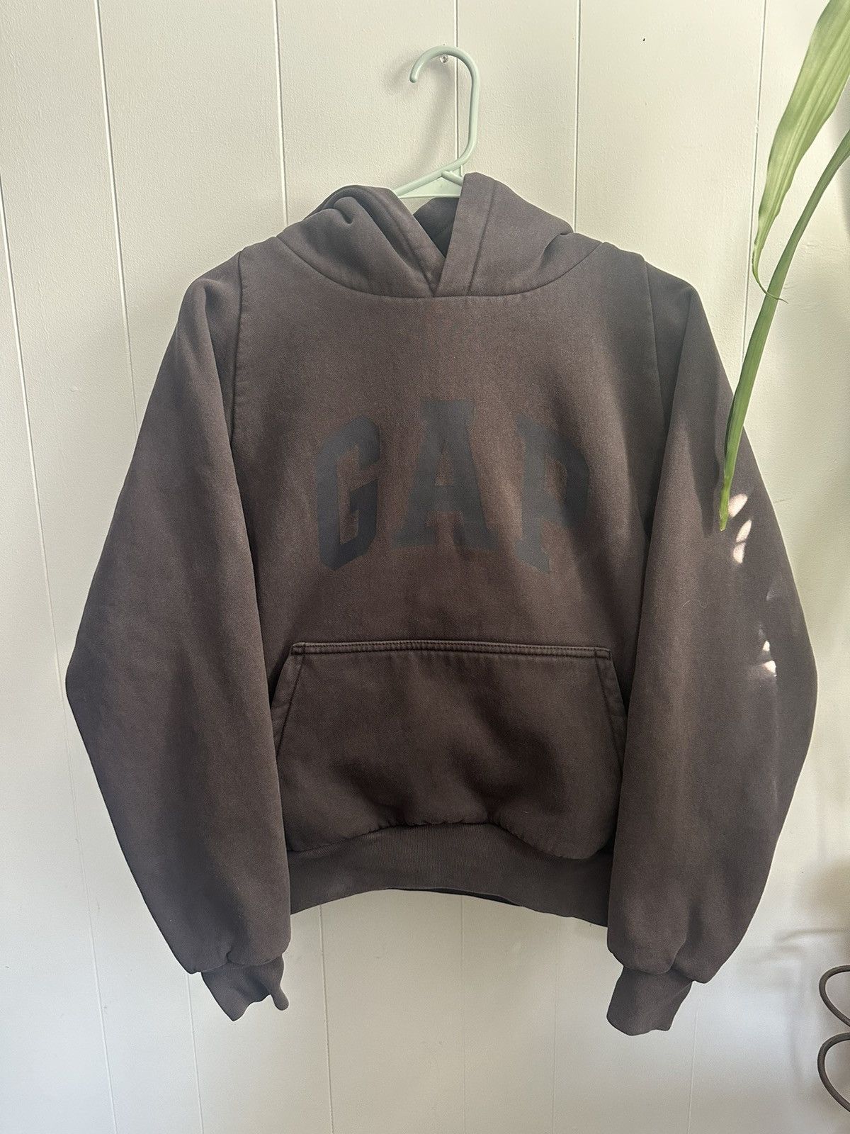 Balenciaga Yeezy Gap Shrunken Dove hoodie | Grailed