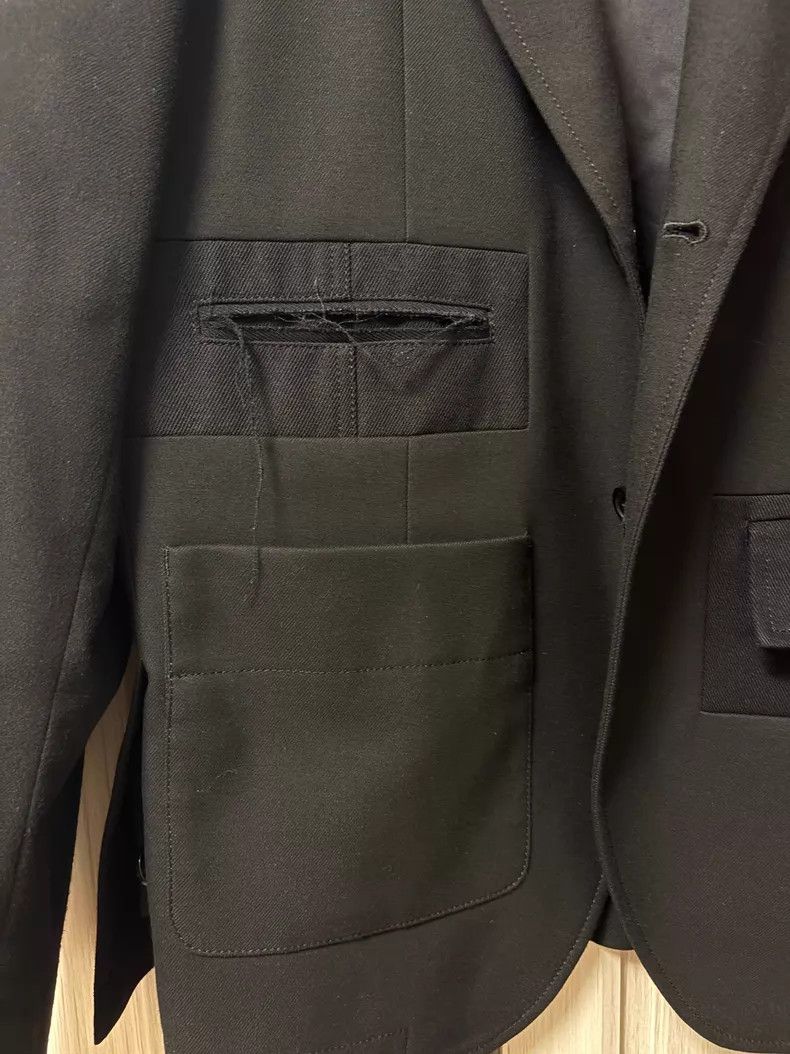 Undercover Undercover Black old broken suit jacket Size US M / EU 48-50 / 2 - 4 Thumbnail