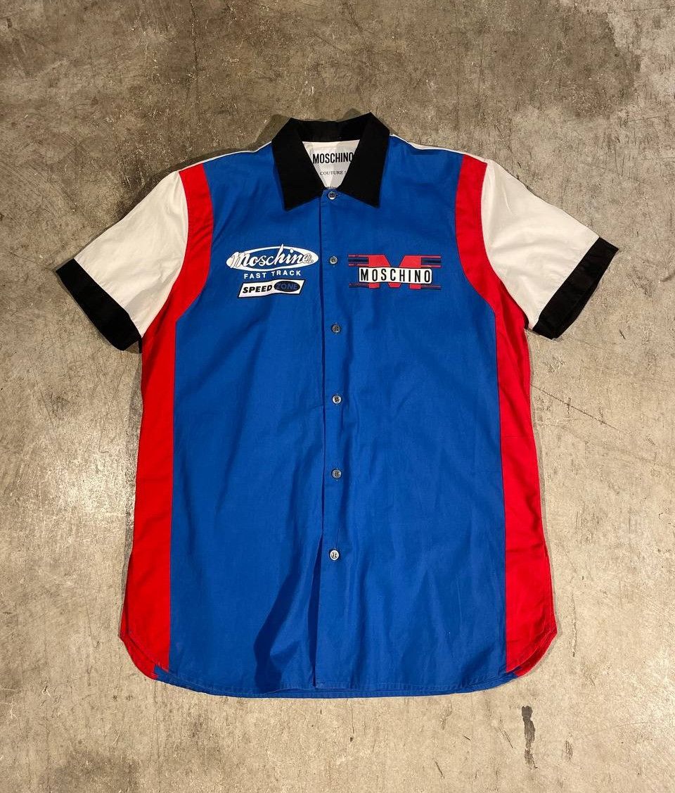 image of R13 Moschino Racing Formula Shirt, Men's (Size Medium)
