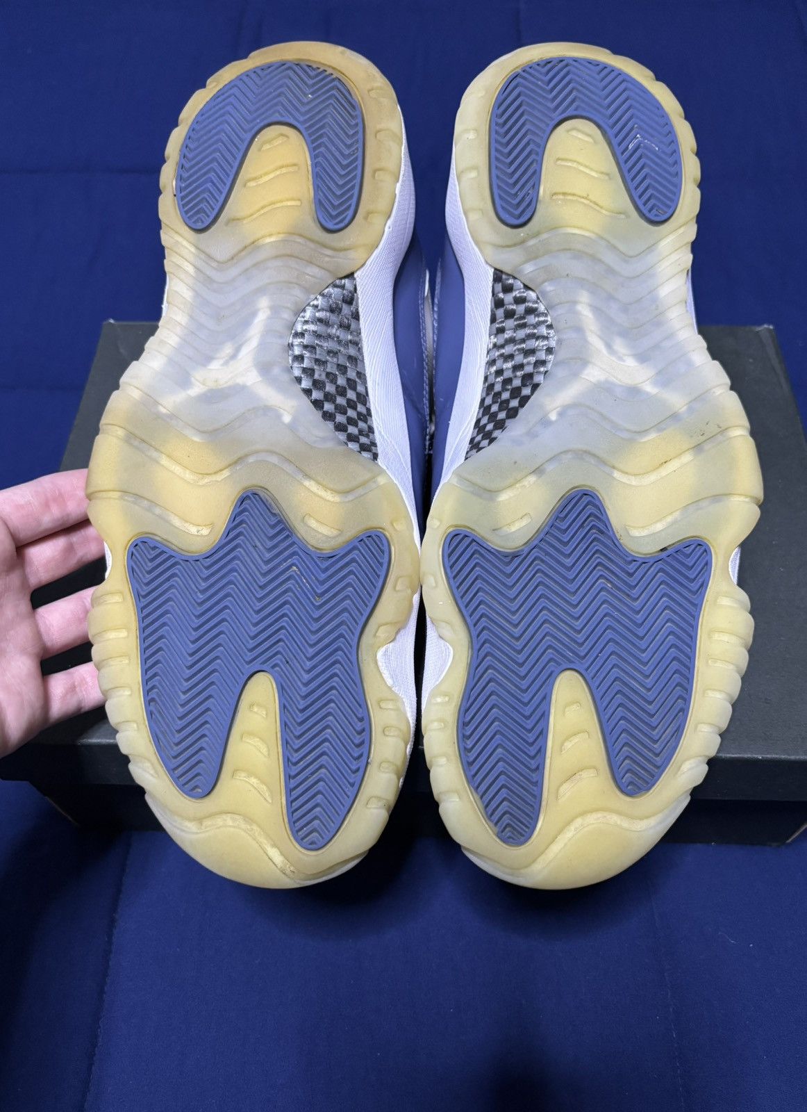 Jordan Brand Jordan 11 Retro Low Diffused Blue 2024 Size 12 Size US 12 / EU 45 - 5 Thumbnail