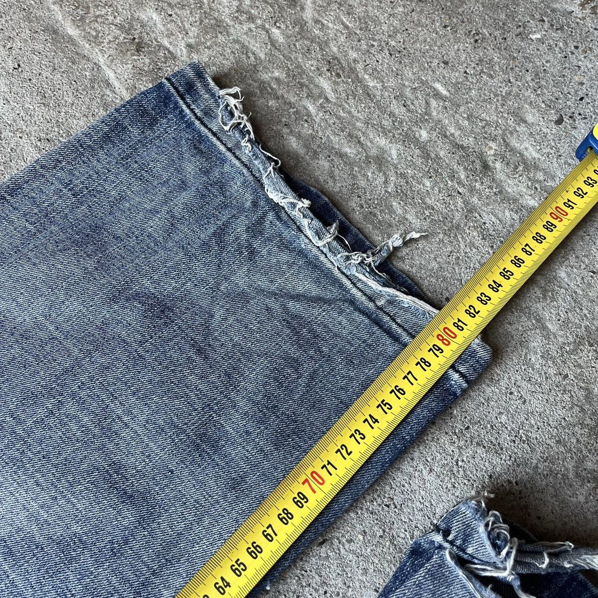 Karl Kani × Vintage Karl Kani 34x34 Vintage 90s Big Logo Baggy Rap Denim Jeans Size US 34 / EU 50 - 16 Thumbnail