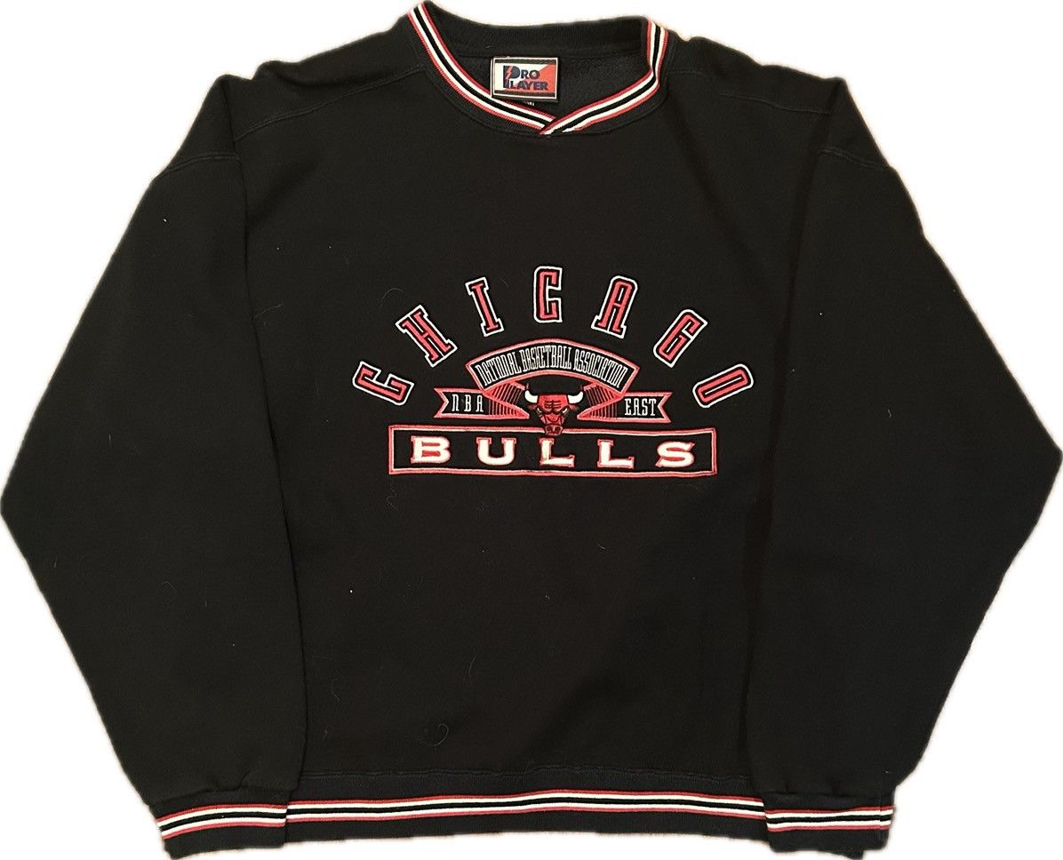 Other Vintage 90s Chicago Bulls Pro Player Crewneck USA Size US L / EU 52-54 / 3 - 2 Thumbnail