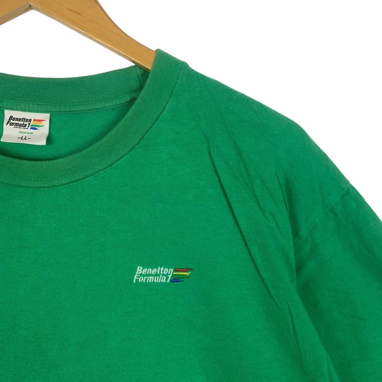 Benetton Vintage BENETTON FORMULA 1 Racing Team Motorsport Tee Shirt Size US XL / EU 56 / 4 - 5 Thumbnail