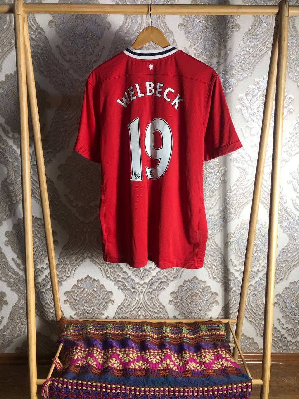 Nike VINTAGE NIKE FC MANCHESTER UNITED ENGLAND SOCCER JERSEY 90s Size US XL / EU 56 / 4 - 1 Thumbnail