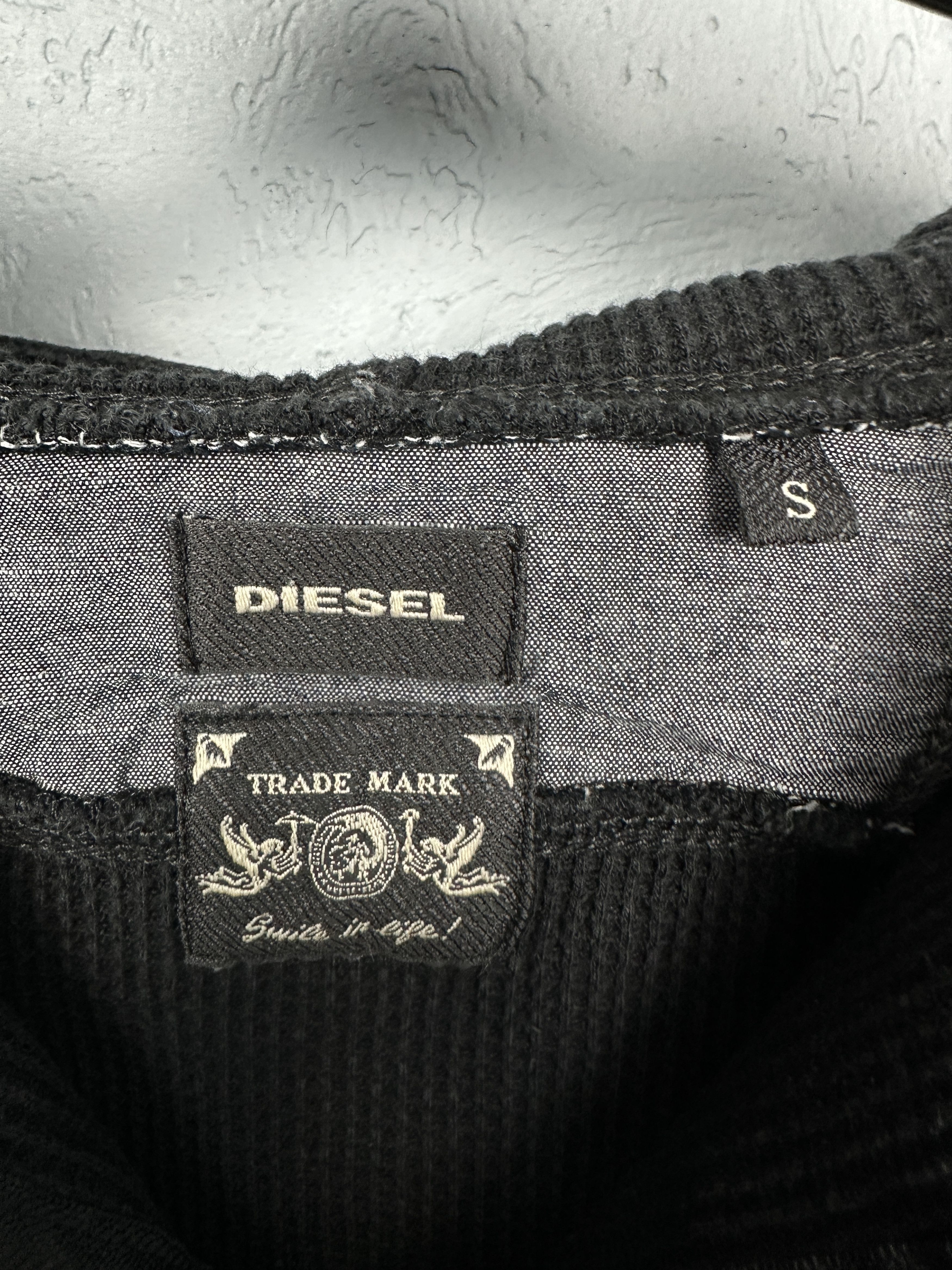 Diesel Diesel Mens 1\4 Zip Hoodie Size US S / EU 44-46 / 1 - 3 Thumbnail