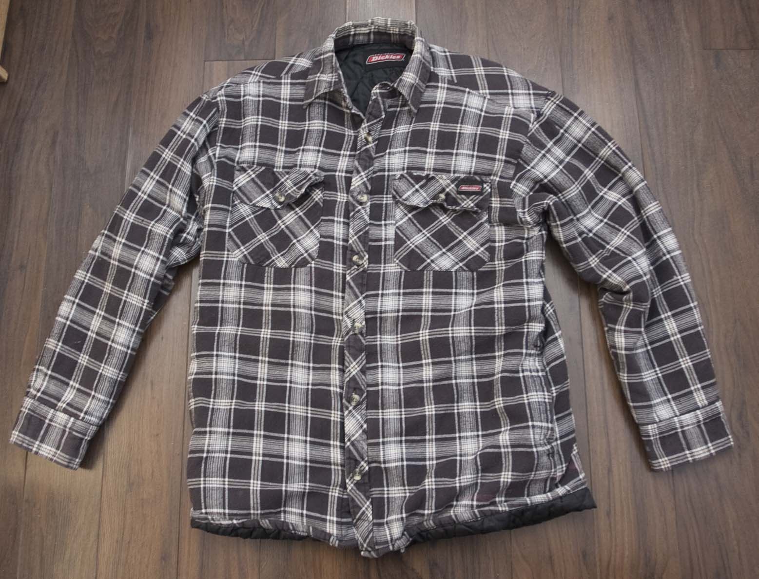 Dickies × Vintage Dickies Jacket Heavy Shirt Quilted Flannel Size L Size US L / EU 52-54 / 3 - 1 Thumbnail