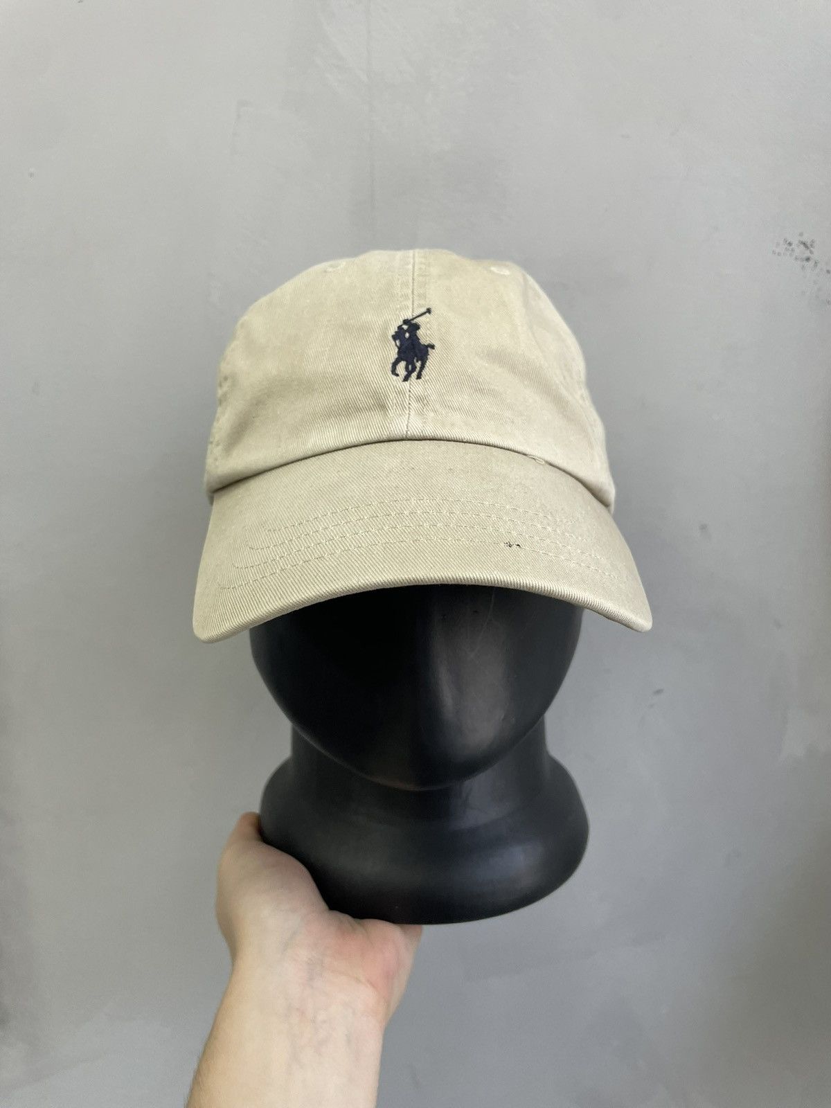 Polo Ralph Lauren Polo Ralph Lauren Beige Classic Logo Cap y2k Size ONE SIZE - 1 Thumbnail