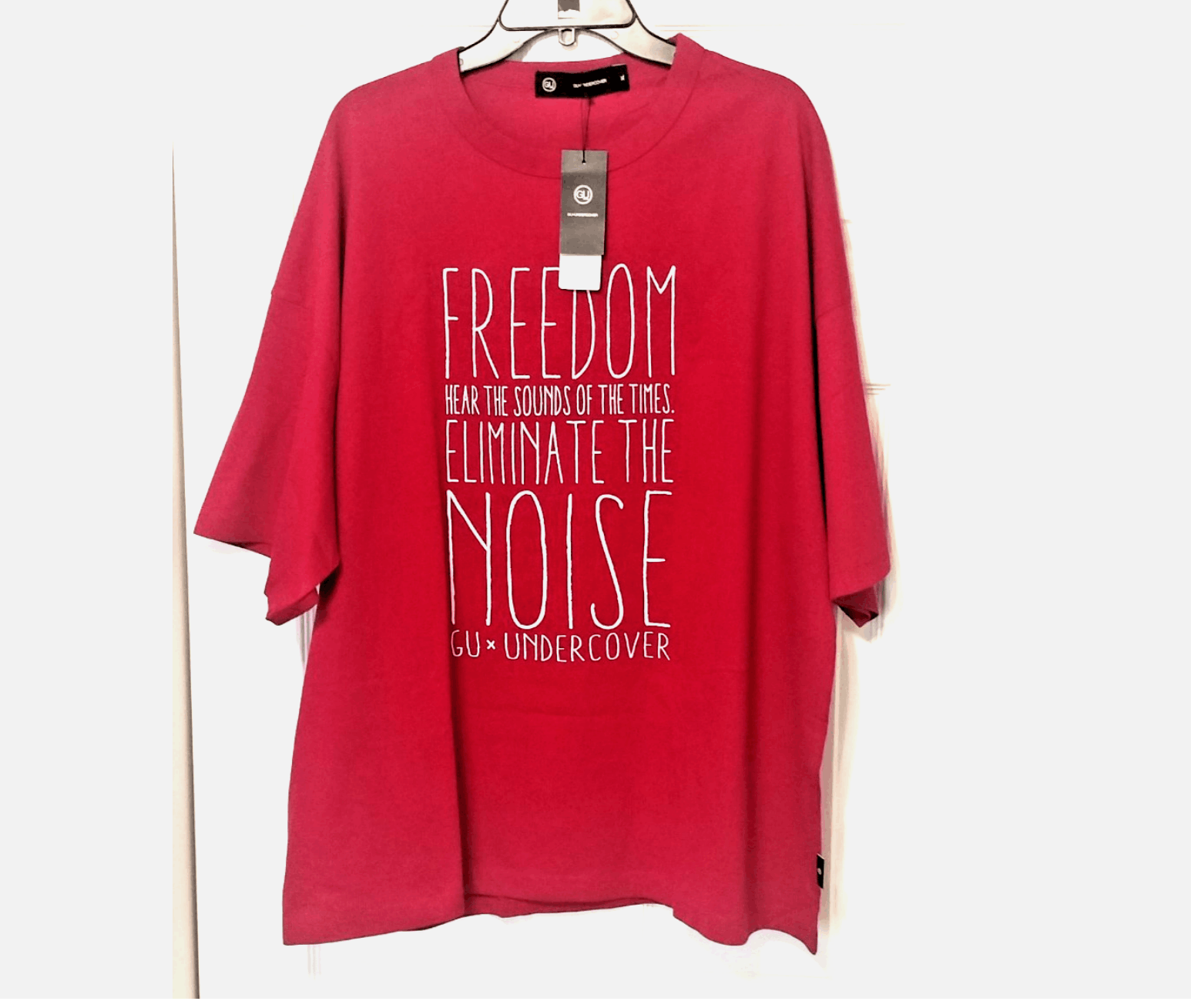 GU × Undercover NWT Undercover x GU Jun Takahashi Freedom Noise T-Shirt XL Size US XL / EU 56 / 4 - 1 Thumbnail