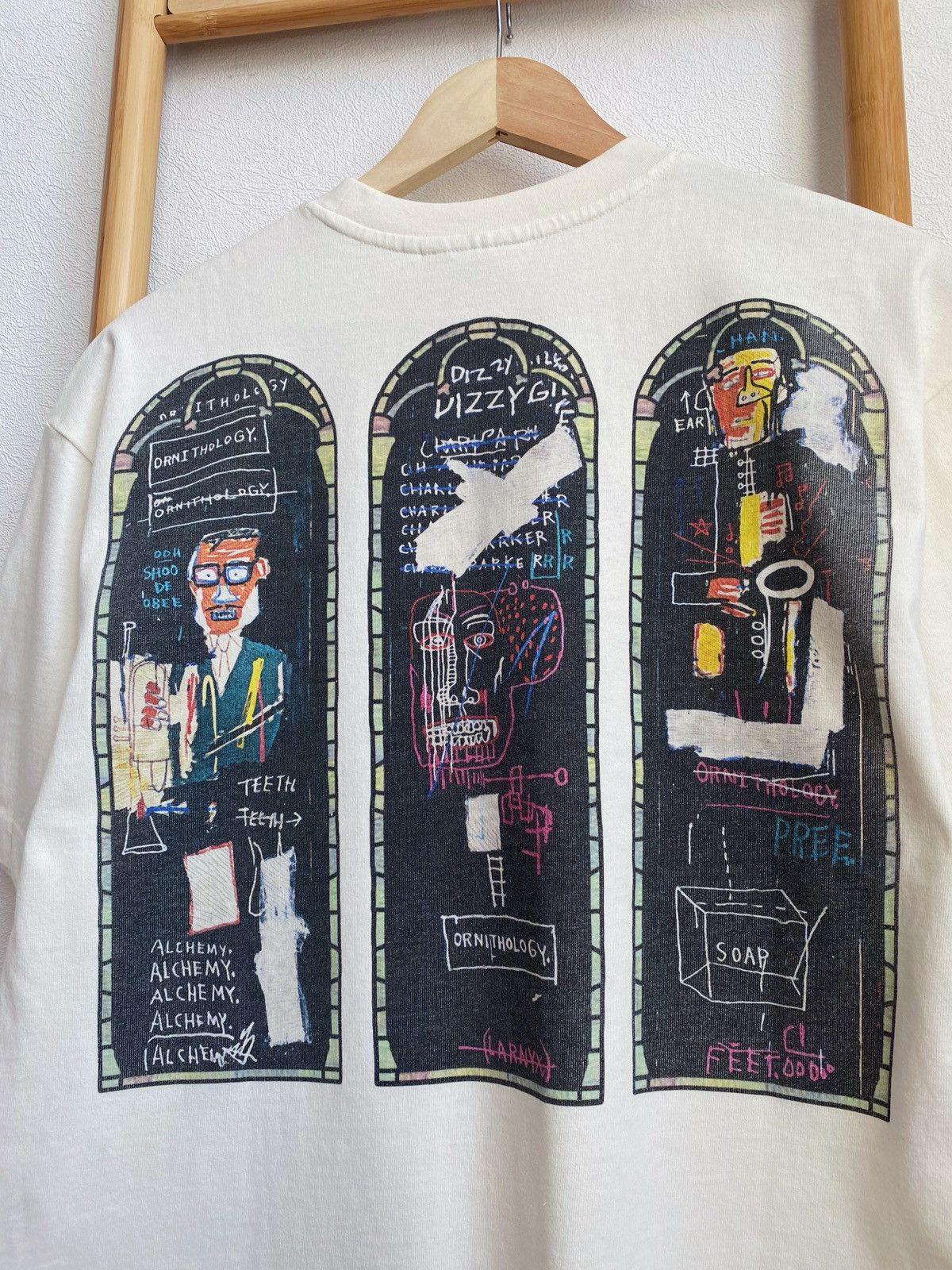 H&M × Jean-Michel Basquiat × Who Decides War WHO DECIDES WAR x BASQUIAT x H&M RELAXED FIT COTTON T-SHIRT Size US S / EU 44-46 / 1 - 12 Thumbnail