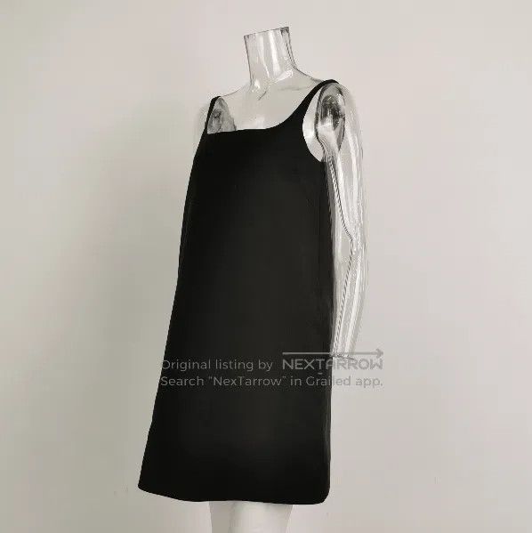Prada Prada Wool Slip Dress in Black . Size XS / US 0-2 / IT 36-38 - 1 Thumbnail