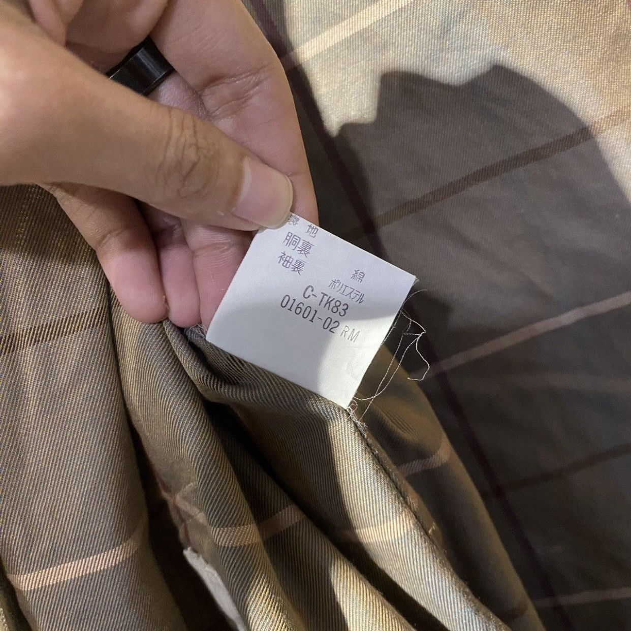 Burberry × Vintage Vintage 90s Burberry Trench Coat Check Size US L / EU 52-54 / 3 - 20 Thumbnail