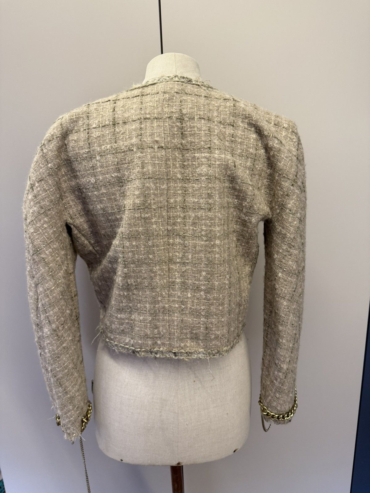 R13 R13 Square Shoulder Tweed Jacket - RP.2350€ Size M / US 6-8 / IT 42-44 - 15 Thumbnail