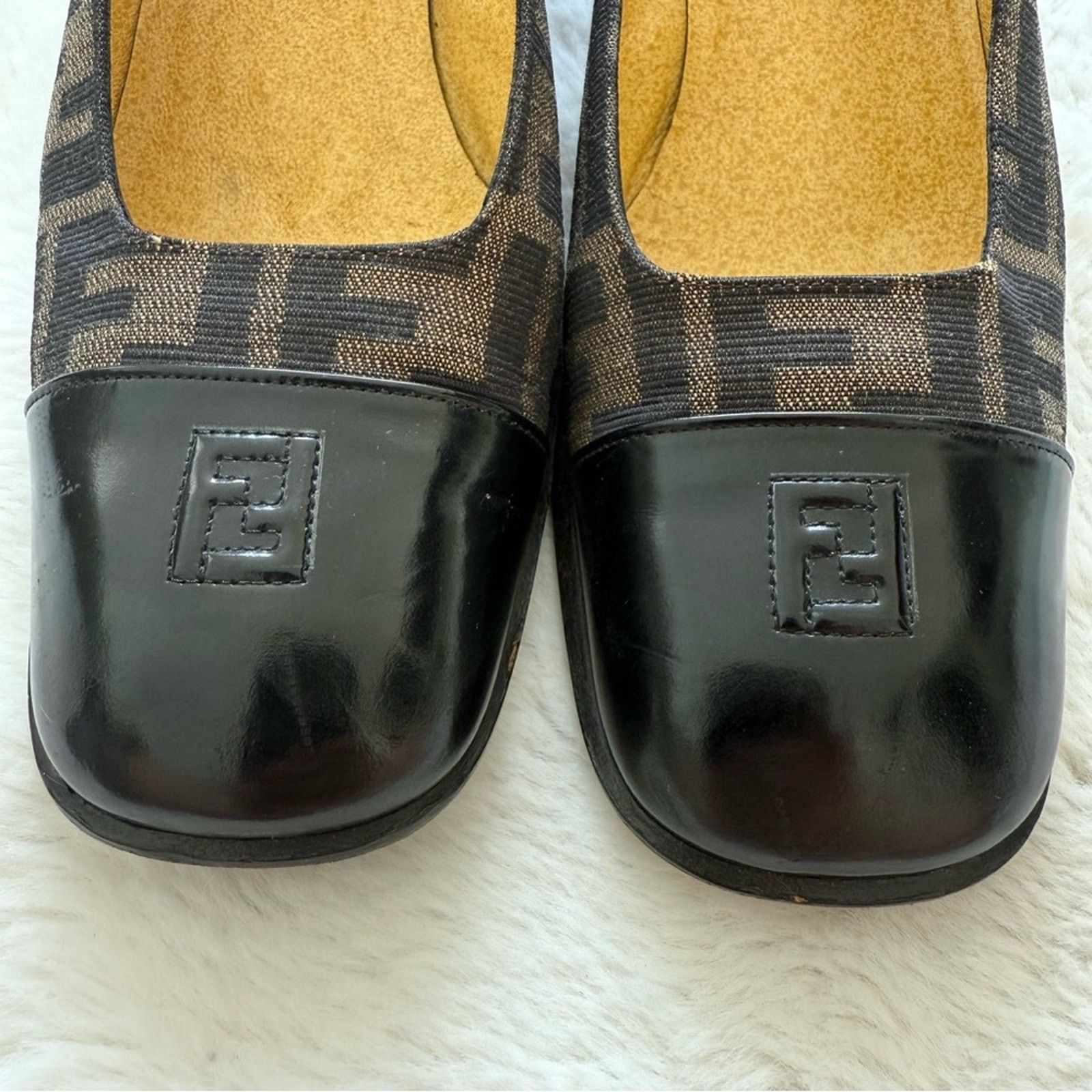 Fendi Fendi Vintage zucca women shoes size 39 EU Authentic Size US 9 / IT 39 - 4 Thumbnail