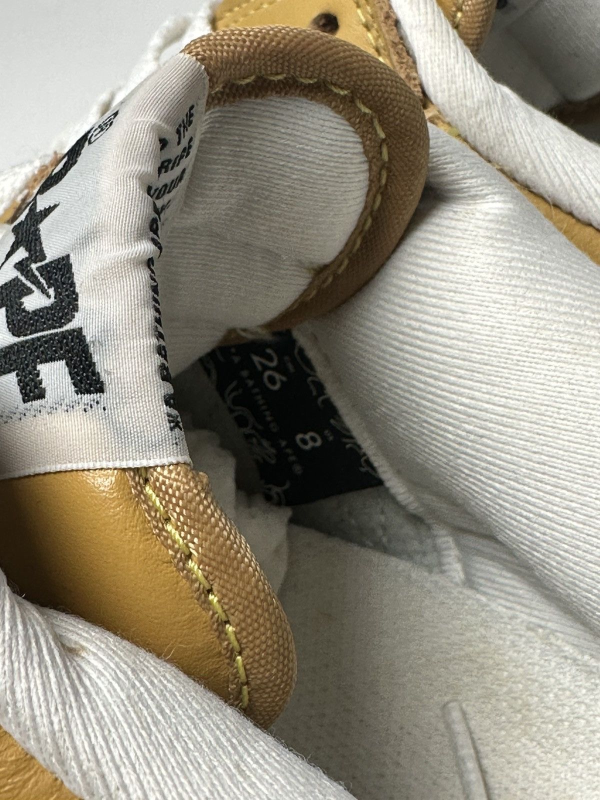 Bape RARE 2009 Brown/White leather Bapesta Size US 8 / EU 41 - 6 Thumbnail