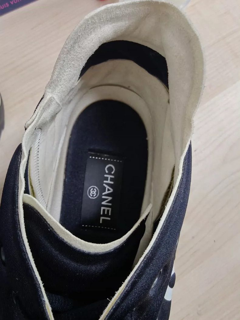 Chanel Chanel Black and White Sneakers -2505 Size US 10 / EU 43 - 8 Thumbnail