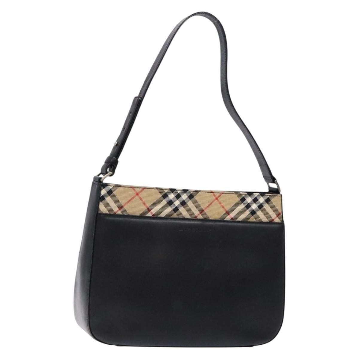 Burberry Burberry Nova Check Handbag Nova Check Canvas and leather Size ONE SIZE - 1 Thumbnail
