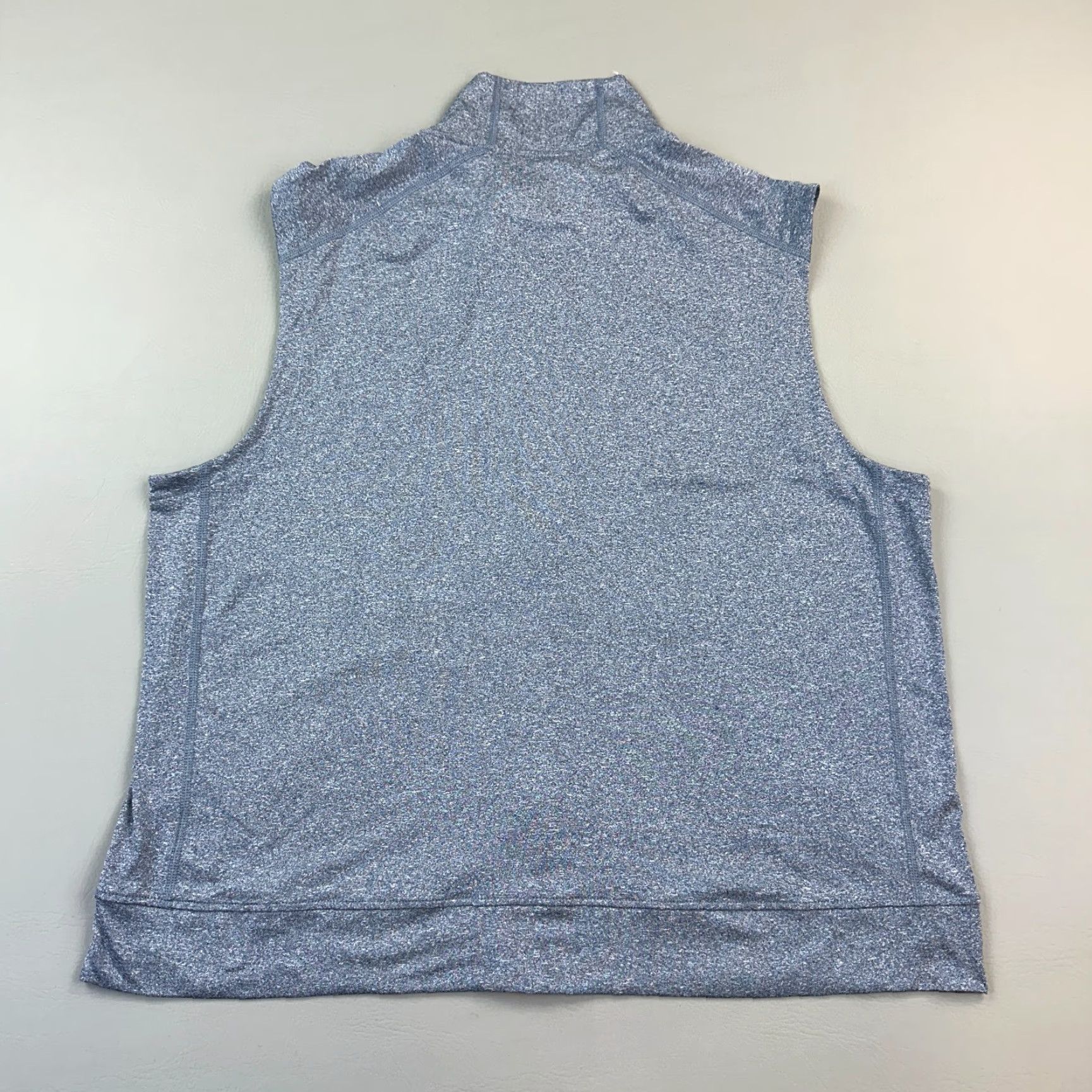 Jos. A. Bank Jos A Bank Traveler Vest Mens 2XL Blue Full Zip Performance Stretch EUC Shirt Size US XXL / EU 58 / 5 - 5 Thumbnail
