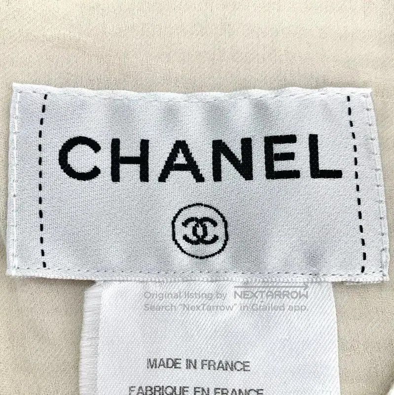 Chanel Chanel White Cotton Sleeveless Dress for Women . Size XS / US 0-2 / IT 36-38 - 5 Thumbnail