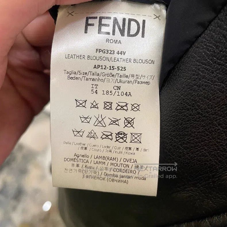 Fendi Fendi Little devil leather jacket Size US L / EU 52-54 / 3 - 7 Thumbnail