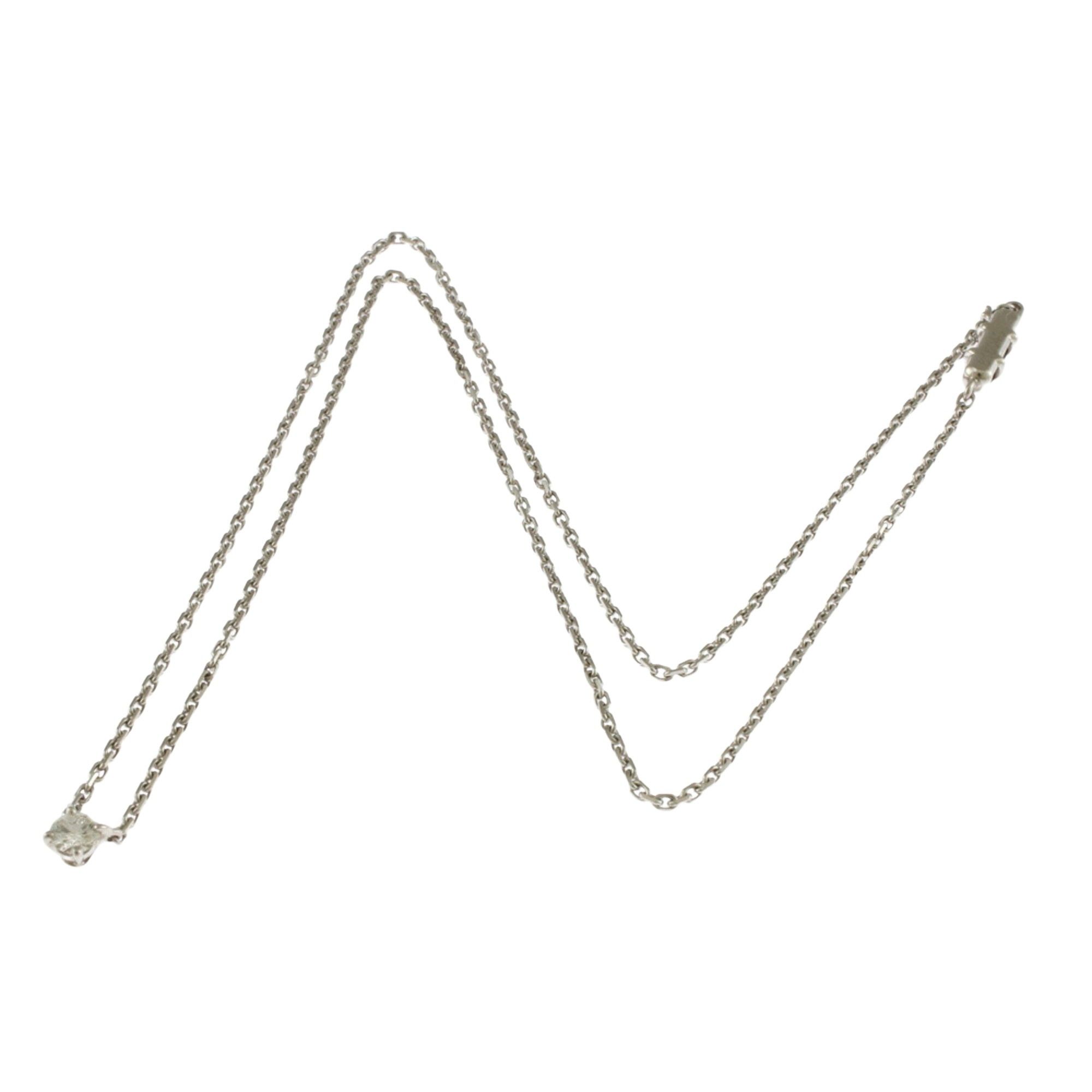 image of Cartier Amour Necklace in Silver, Women's