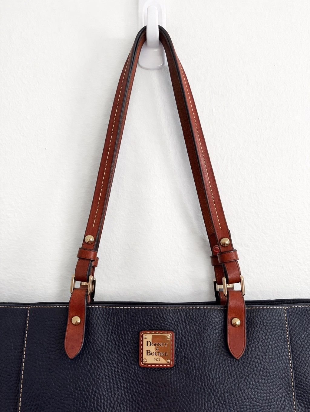 Dooney & Bourke Dooney & Bourke slate blue Janie Leather Tote Bag Size ONE SIZE - 4 Thumbnail