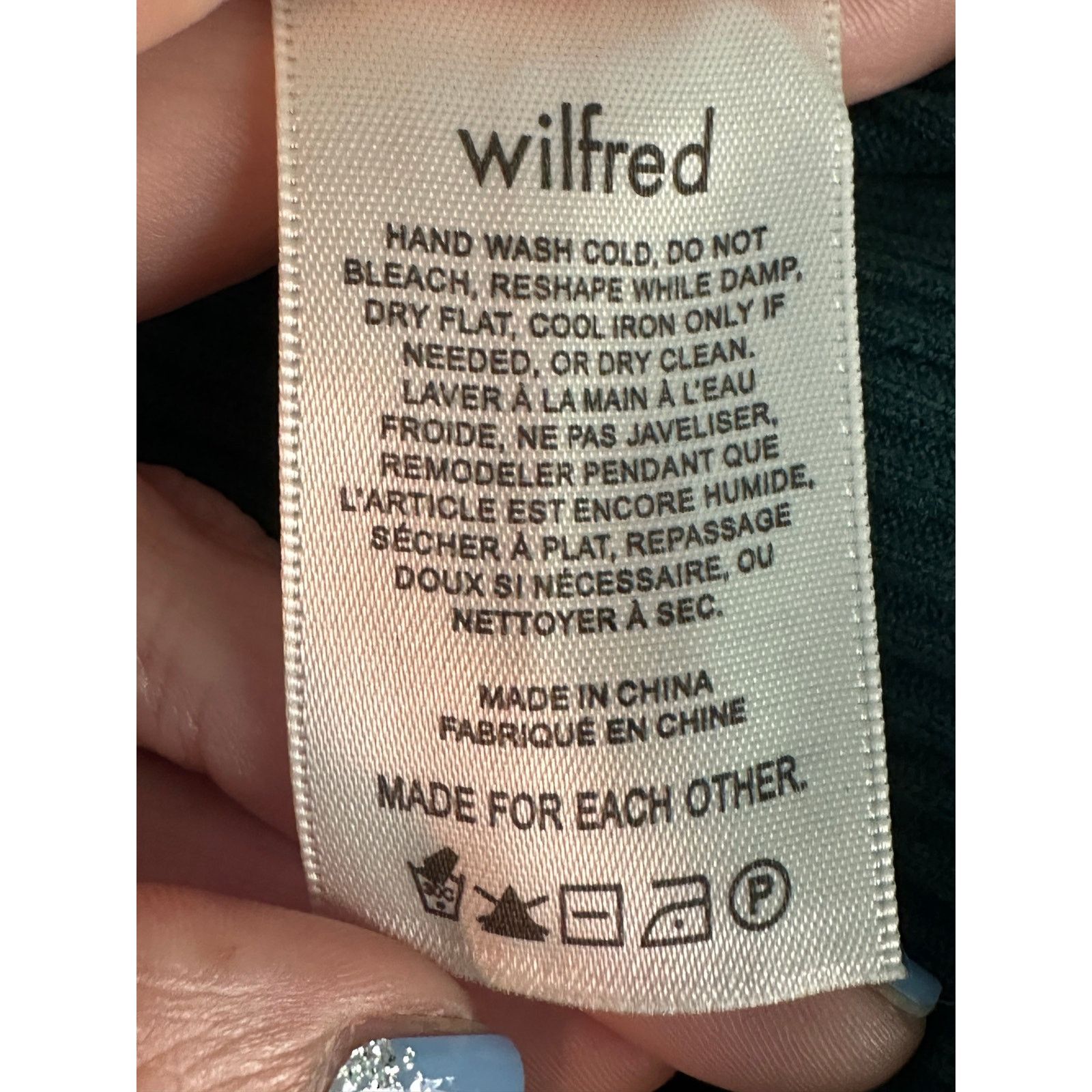 Aritzia Wilfred Green Cutout Bodycon Mini Dress size 2XS Size XXS / US 00 / IT 34 - 6 Thumbnail