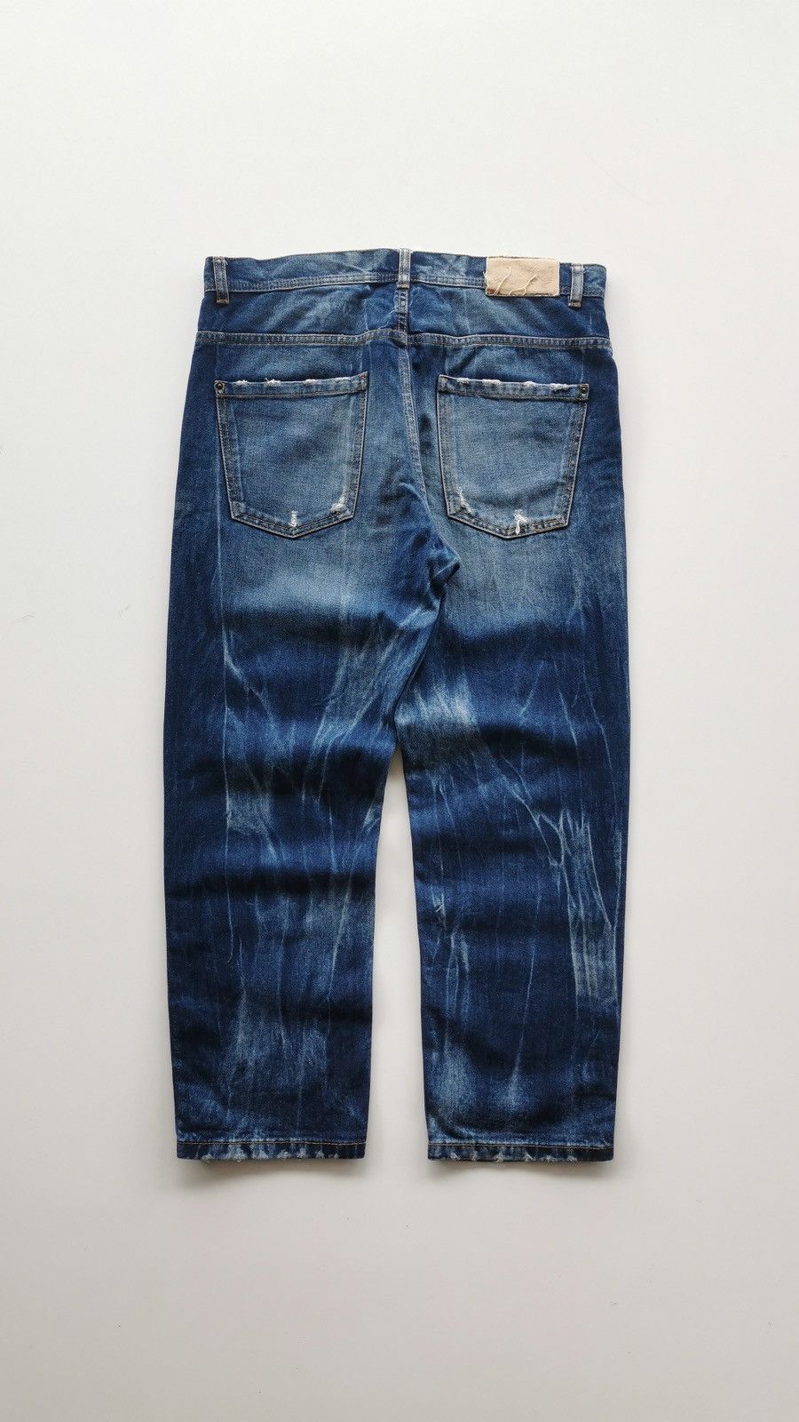 Zara Zara Distressed Denim Size US 34 / EU 50 - 1 Thumbnail