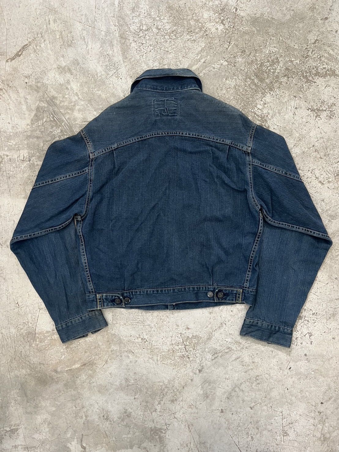 Vintage Vintage 90s Blue Way Denim Jackets Size US S / EU 44-46 / 1 - 9 Thumbnail