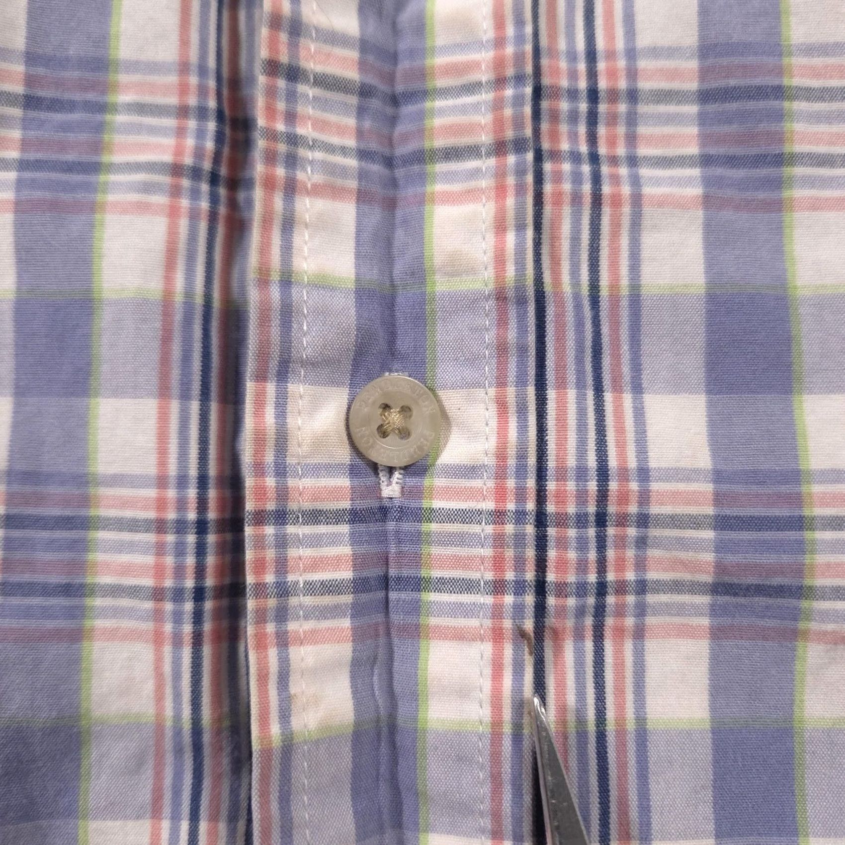 Pendleton Pendleton Shirt Mens Large Blue Plaid Short Sleeve Button-Down Casual Summer Size US L / EU 52-54 / 3 - 6 Thumbnail