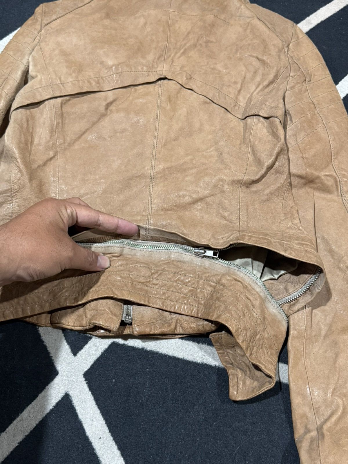 GOA Leather Jacket Japanese Brand Goa Styled Asymmetrical Size US S / EU 44-46 / 1 - 5 Thumbnail