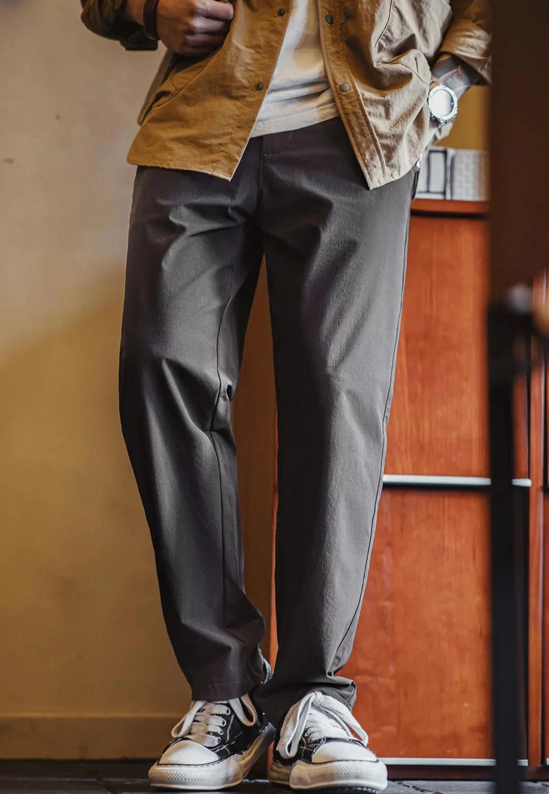 Other Crease-Resistant Tapered Pants Size US 32 / EU 48 - 2 Thumbnail