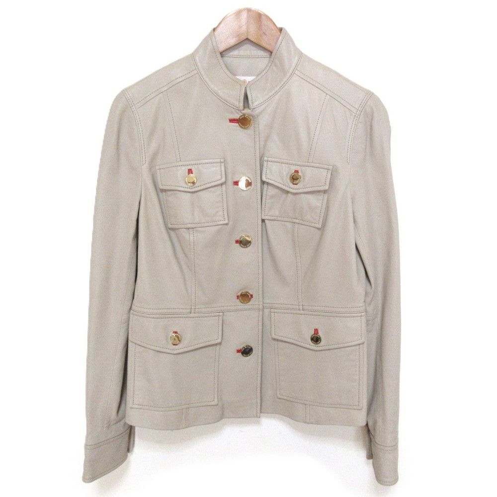 Tory Burch Tory Burch Lamb Leather Jacket Leather Outerwear DUTY FREE for USA