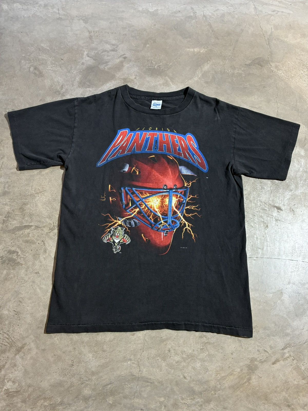 Salem Sportswear Vintage 1993 Salem Sportswear Florida Panthers NHL t shirt Size US M / EU 48-50 / 2 - 1 Thumbnail