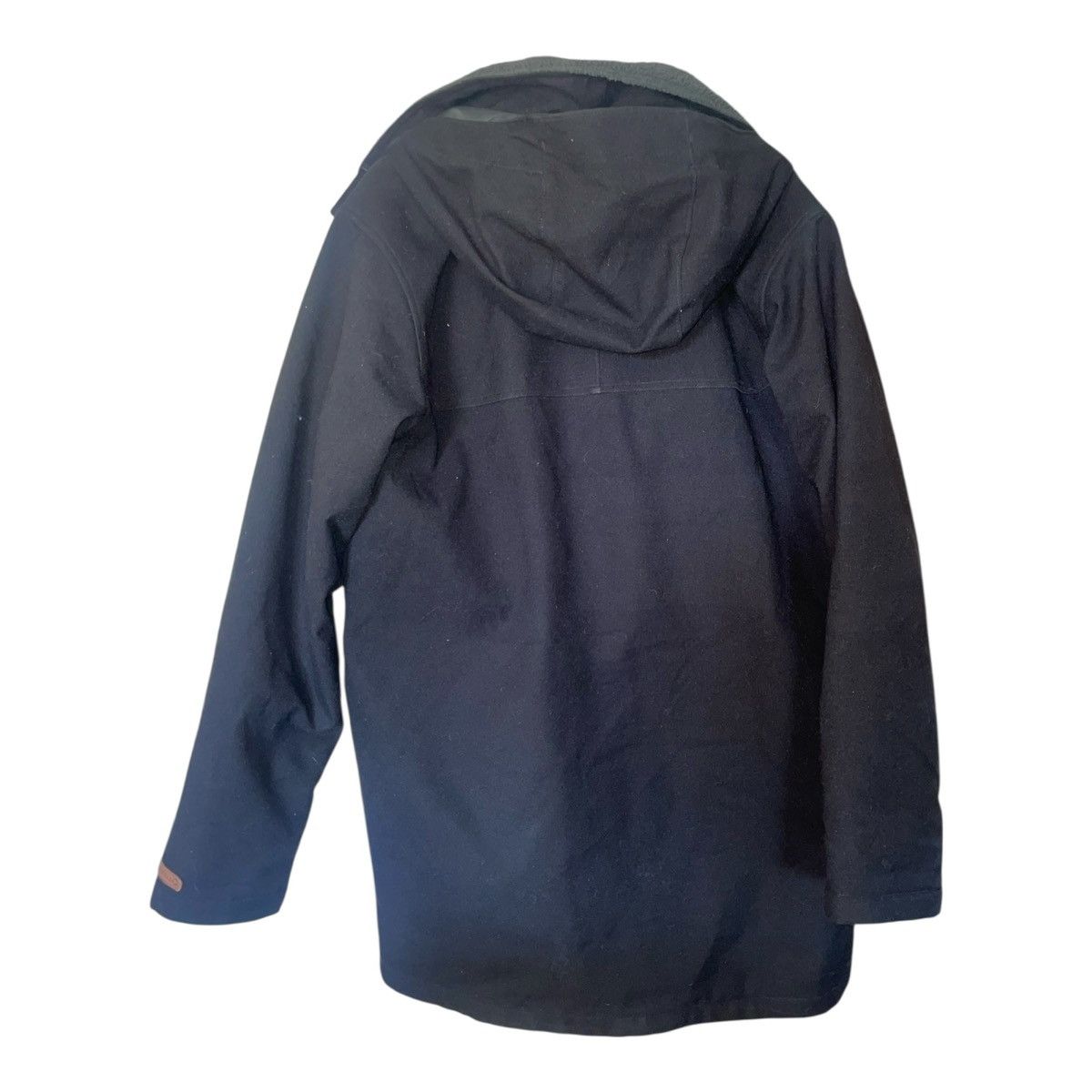 Merrell Merrell Womens Large Hooded Wool Navy Blue Toggle coat Size L / US 10 / IT 46 - 5 Thumbnail
