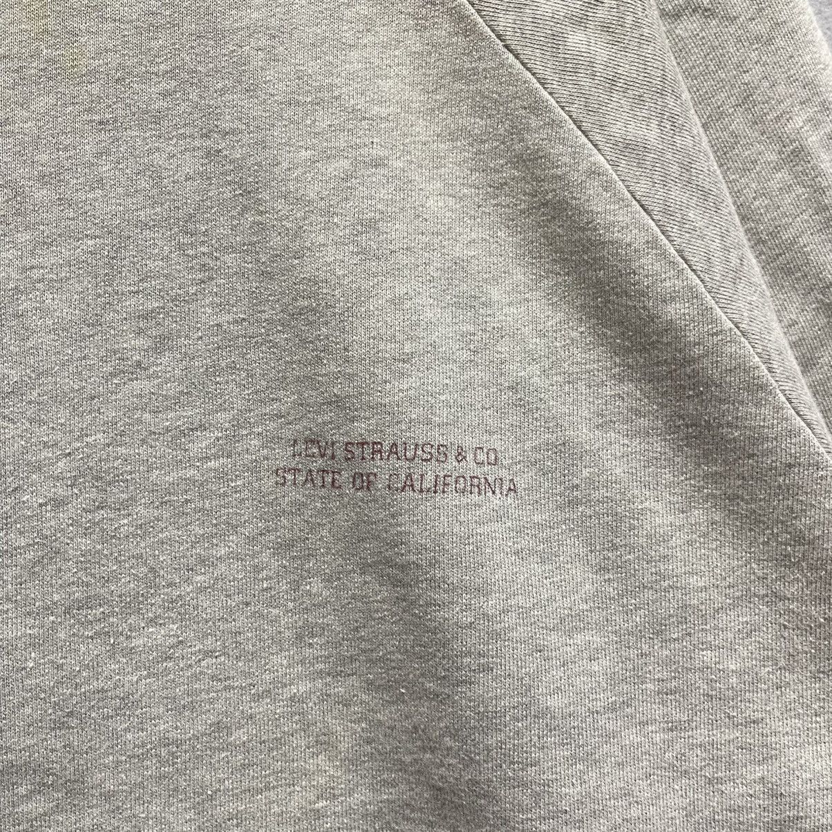 Levi's Levi’s Plain Grey Crewneck Sweatshirt – 90s Vintage Size US L / EU 52-54 / 3 - 3 Thumbnail
