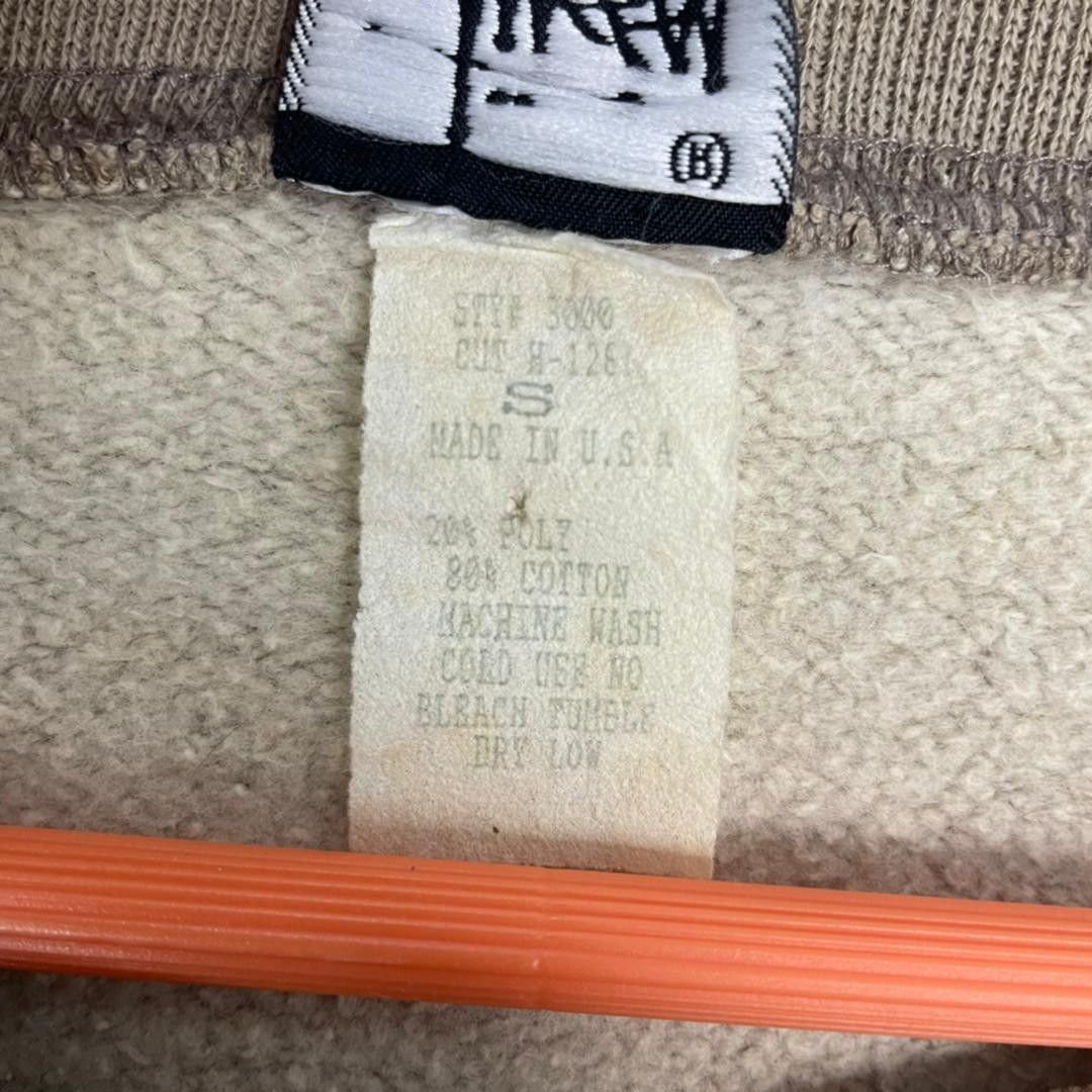 Stussy Vintage USA Stussy Chest Logo Miror Print Boxy Sweatshirt Size US S / EU 44-46 / 1 - 10 Thumbnail