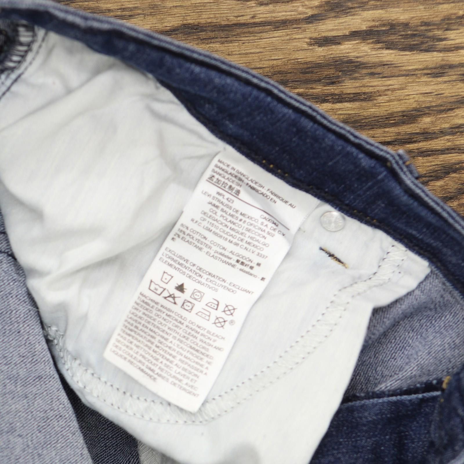 Kirkland Signature Signature By Levi Strauss Stretch Jeans Blue 22m (38x30) Size 42" / US 20 - 7 Thumbnail
