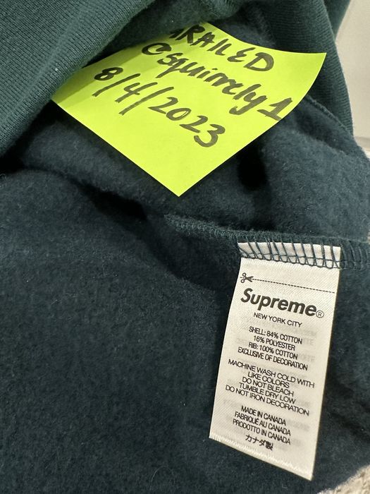 Supreme Supreme Box Logo Crewneck - Dark Pine - US Size Medium