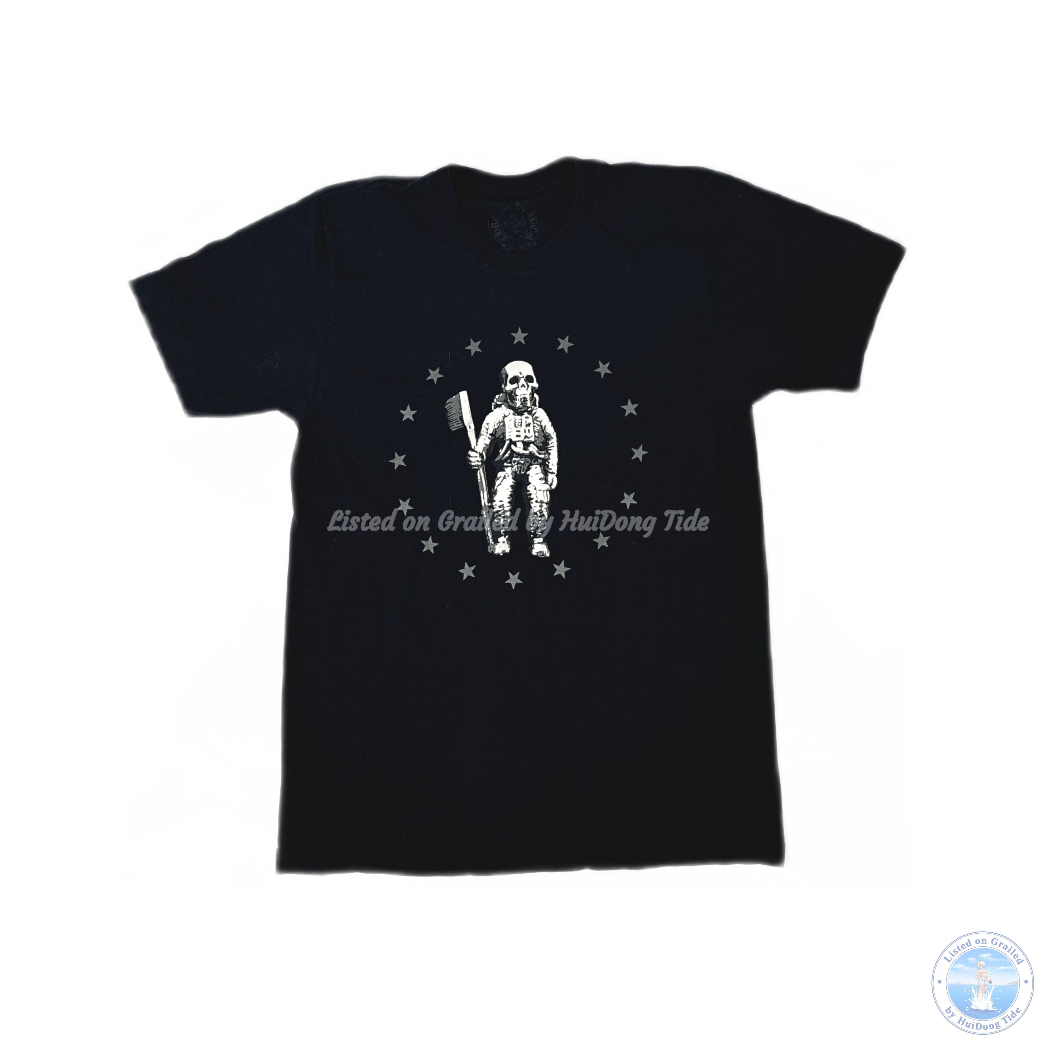 Chrome Hearts Chrome Hearts Joe Foti Astronaut Skeloton Tee | Grailed