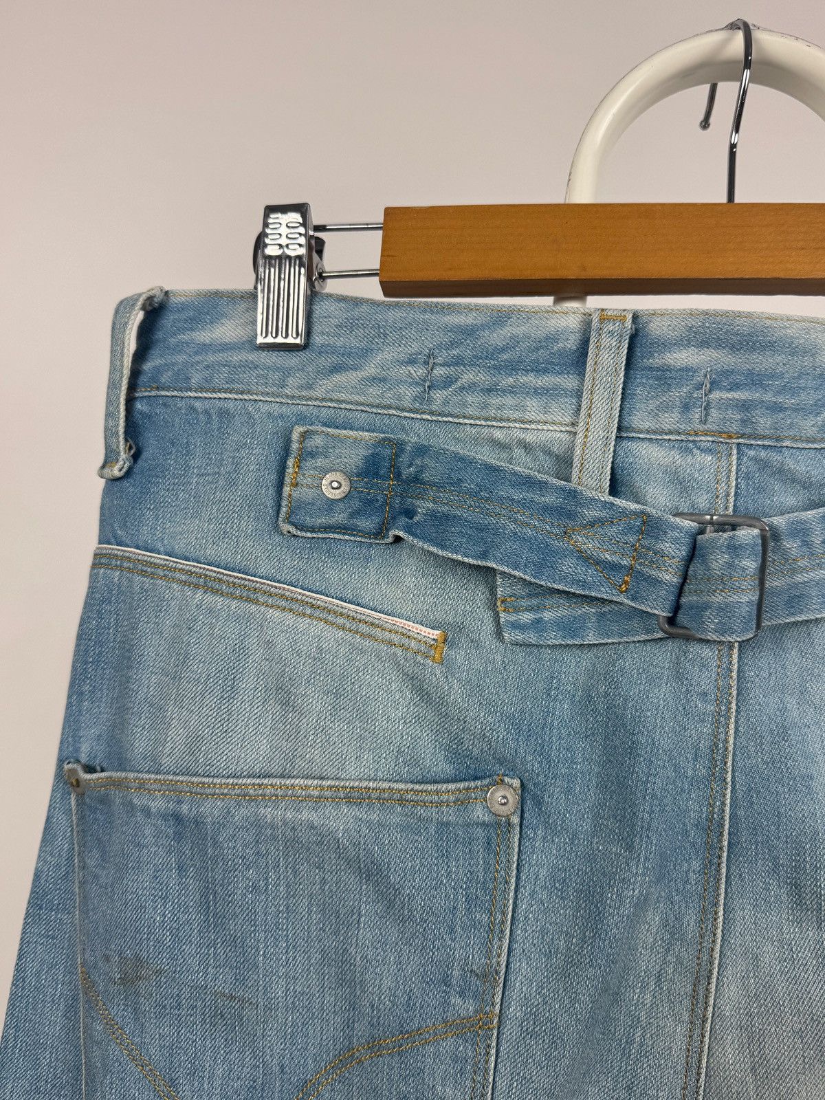 Levi's Vintage Levis Engineered Twisted Seams Buckle Back Tag Denim Size US 32 / EU 48 - 9 Thumbnail