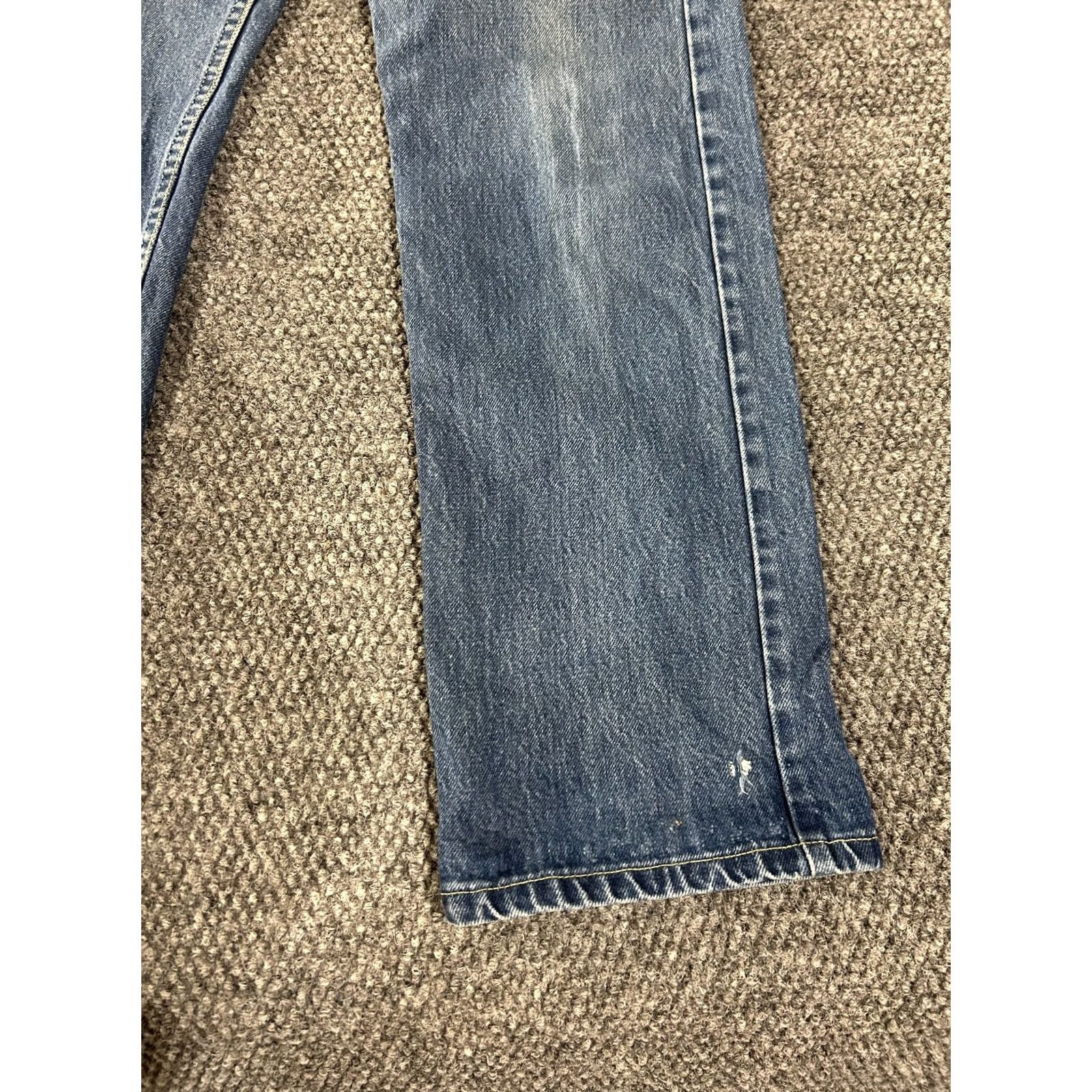 Lee VINTAGE Lee Jeans Womens 16 Blue High Rise Tapered Leg 90s Denim 5-Pocket Mens? Womens Size 38" / US 16 / IT 52 - 3 Thumbnail