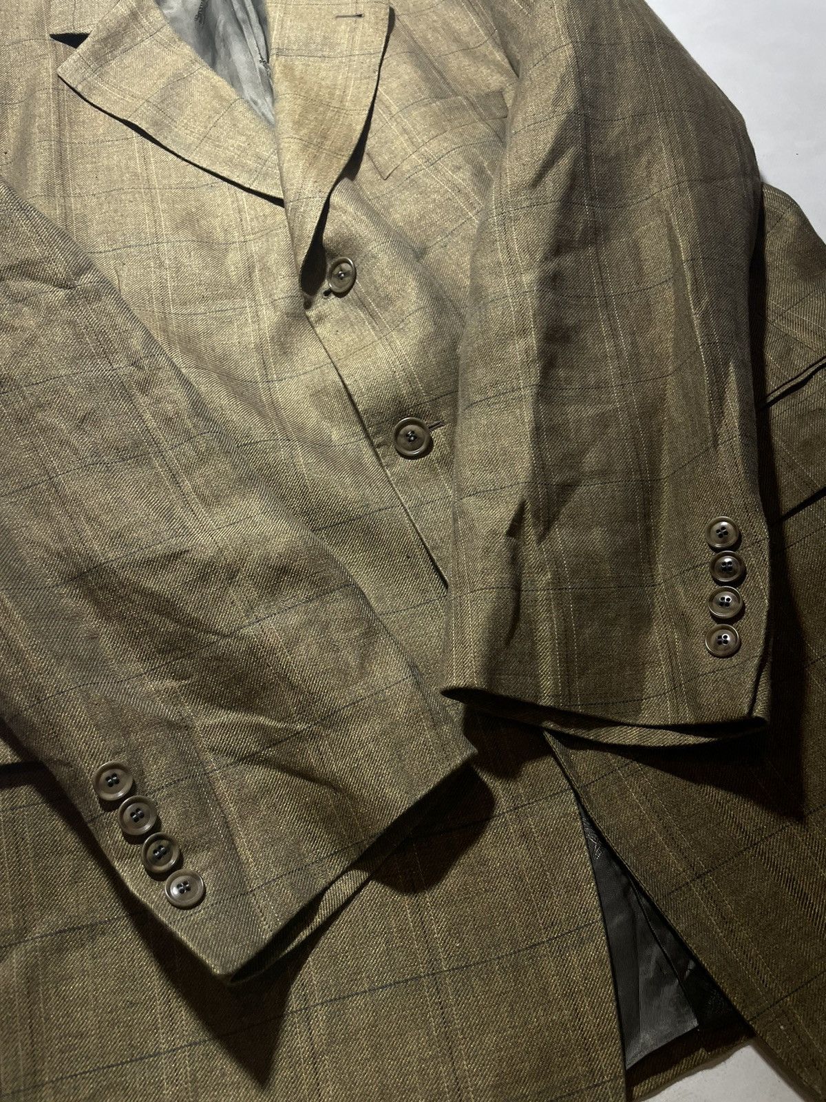 Burberry Vintage Burberry Bristol-S Plaid Blazer Size 52R - 4 Thumbnail