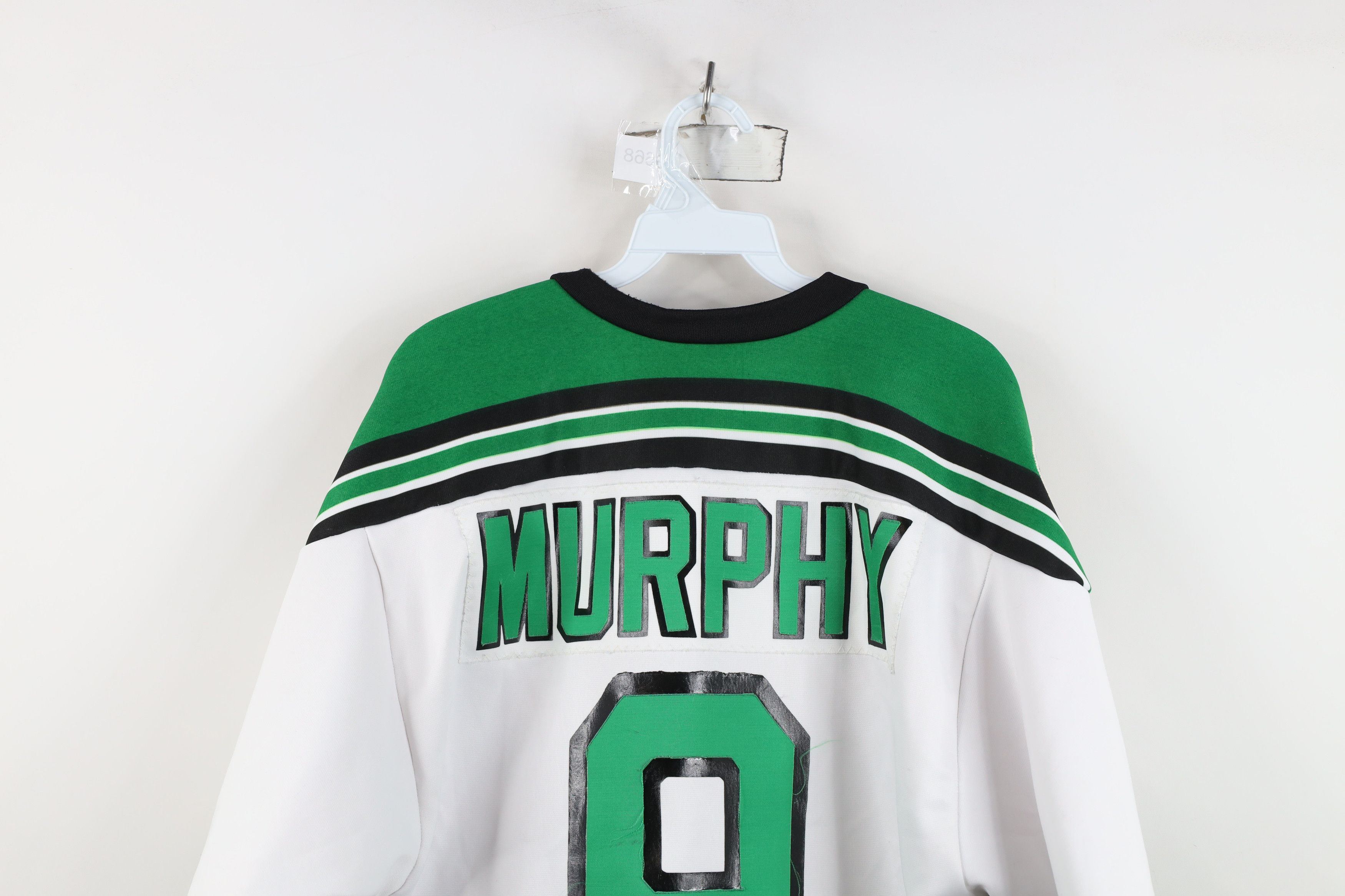 Vintage Vintage Spell Out Striped Kings Hockey Jersey White Green Size US L / EU 52-54 / 3 - 14 Thumbnail
