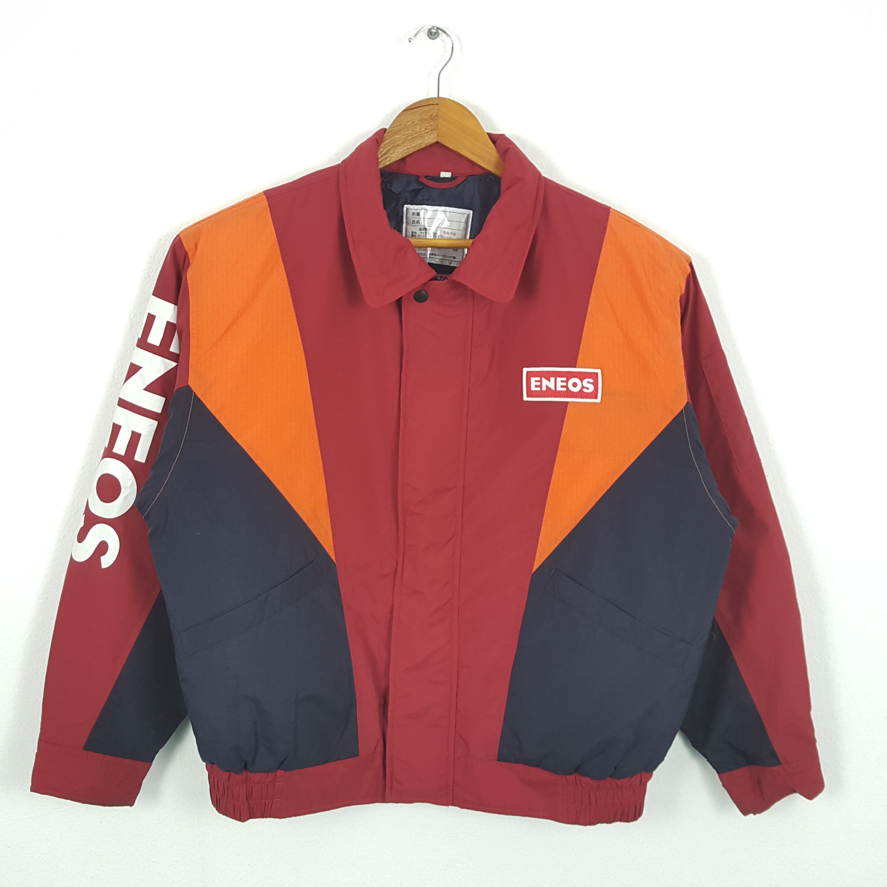 Japanese Brand × Vintage Vintage ENEOS Racing Oil Motorsports Jacket Size US XL / EU 56 / 4 - 1 Thumbnail