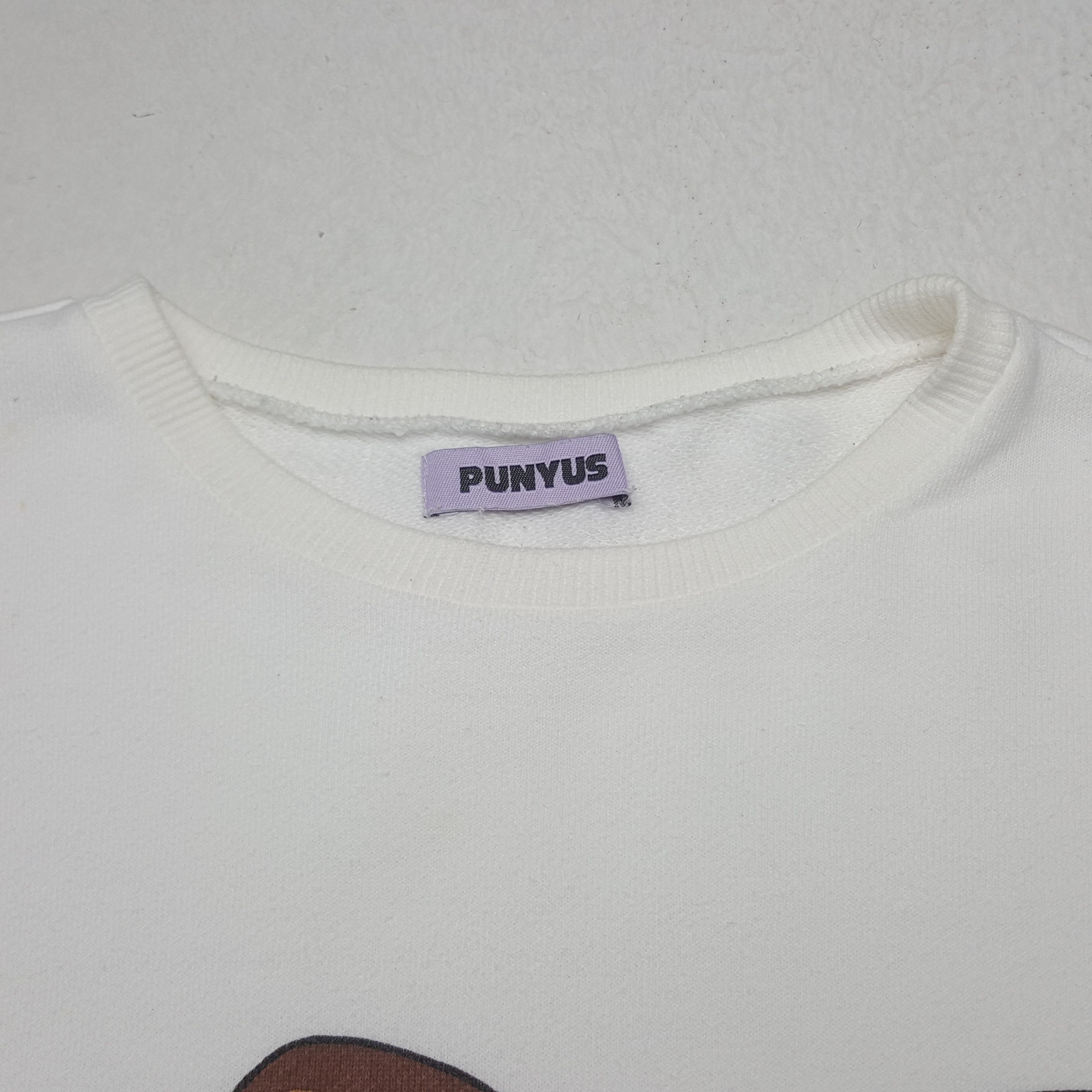 Japanese Brand Vintage Punyus Japanese Comedy Art Sweatshirt C295N20 Size US XL / EU 56 / 4 - 4 Thumbnail
