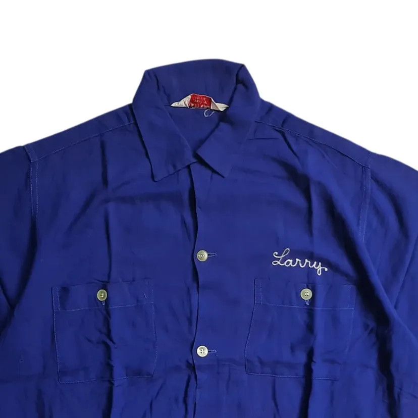 Mister Freedom × Sugar Cane Vintage Nat Nast Rayon Bowling Shirt Size US L / EU 52-54 / 3 - 3 Thumbnail