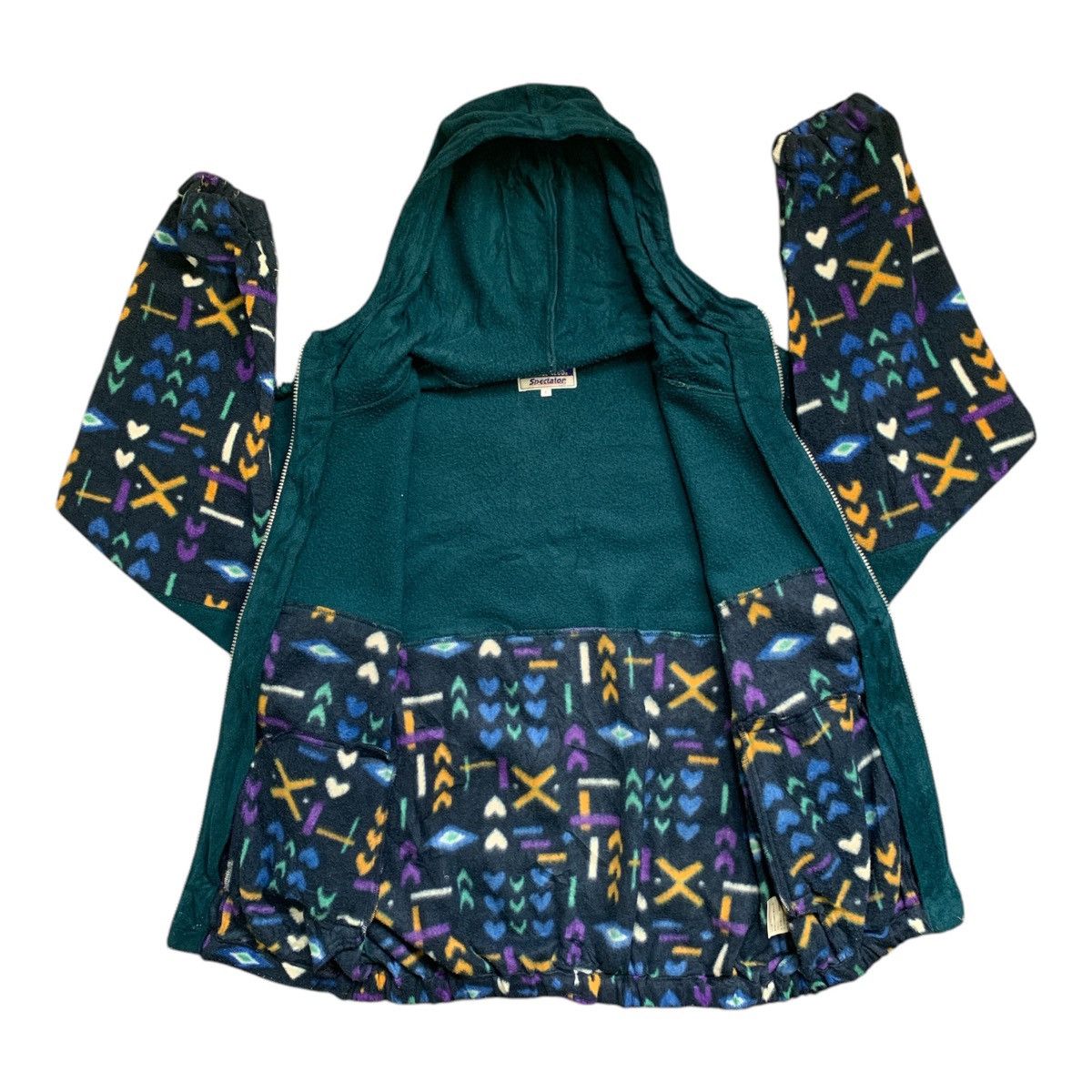 Japanese Brand × Vintage Rare Design Vintage Laurel Club Spectator Fleece Hoodie Size US L / EU 52-54 / 3 - 3 Thumbnail
