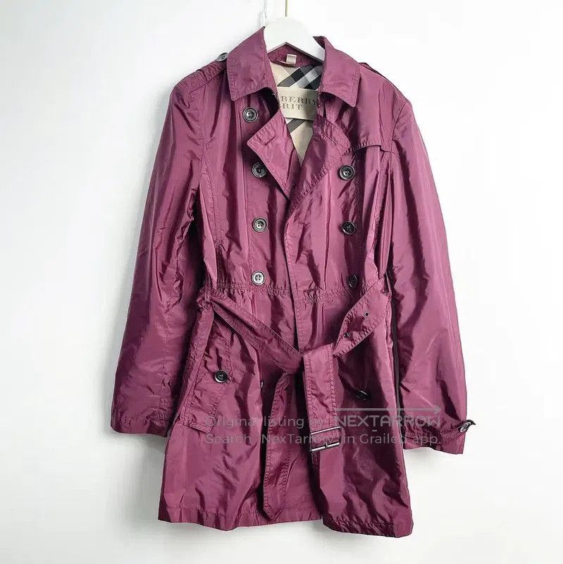 Burberry Burberry Multicolor Women's Trench Coat. Size M / US 6-8 / IT 42-44 - 1 Thumbnail