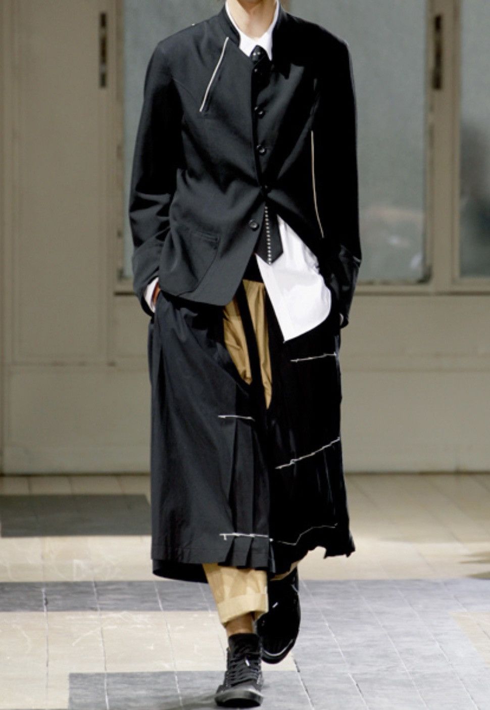 Yohji Yamamoto Pour Homme 12SS Cubist Jacket Size US L / EU 52-54 / 3 - 5 Thumbnail