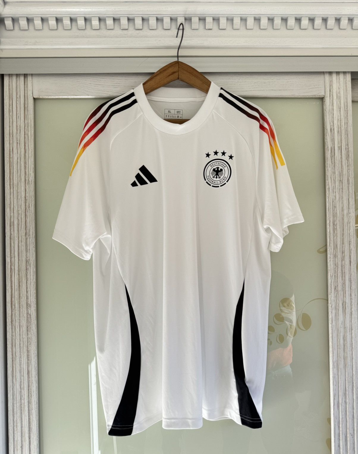 Adidas Germany 2024-2025 Home Soccer Jersey Football Shirt Kit Size US XL / EU 56 / 4 - 1 Thumbnail